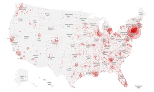 US map clusters